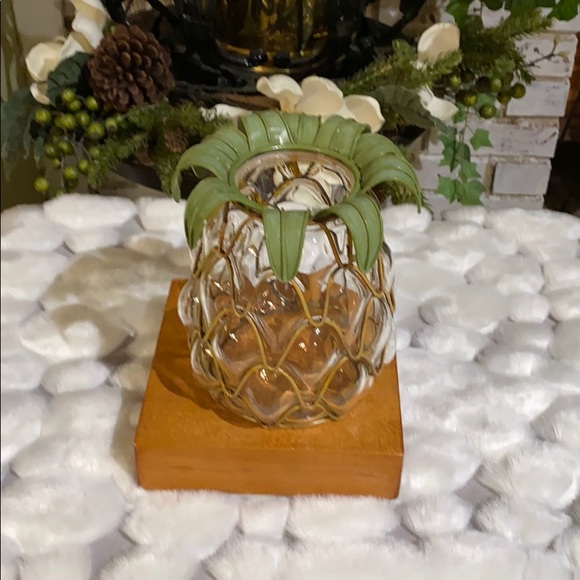 Accents Pineapple Candle Holder Poshmark